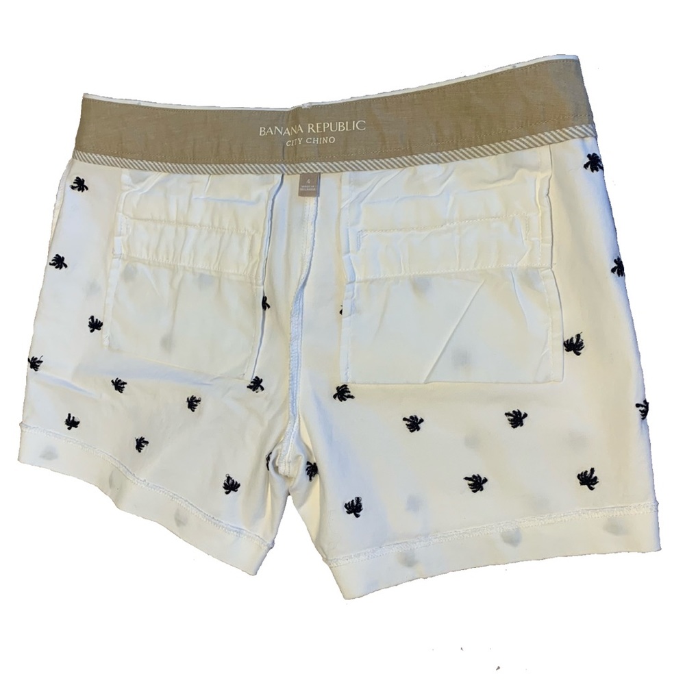 Banana Republic City Chino Short White Size 4 - Picture 13 of 15